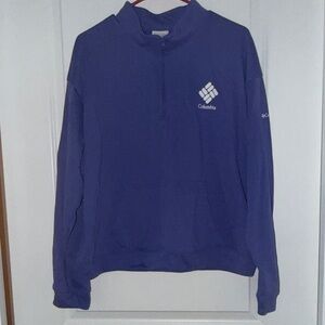 Columbia Violet Quarter-Zip Pullover